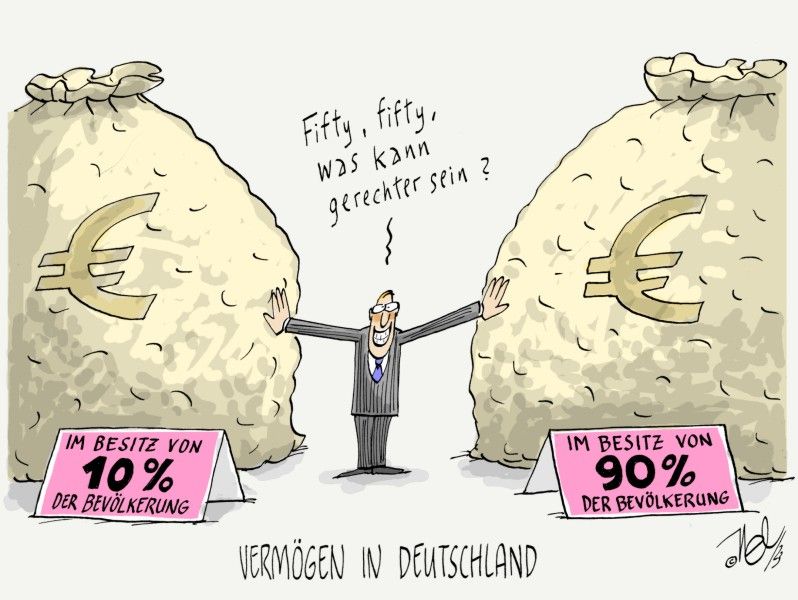 vermögen in deutschland geld aktien besitz