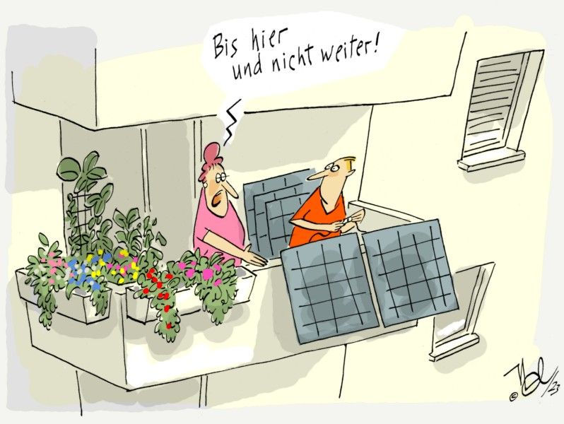 balkonstrom bis hier und nicht weiter mann frau