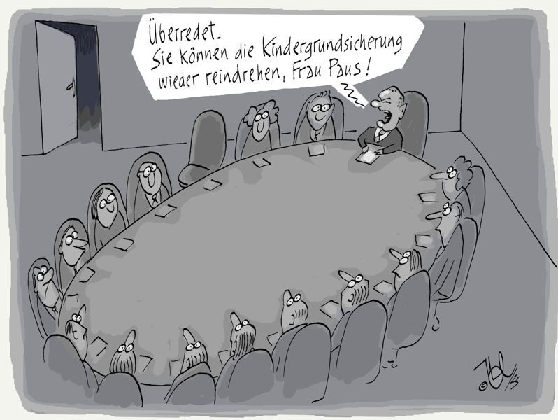 regierung kabinettsitzung kindergrundsicherung frau paus