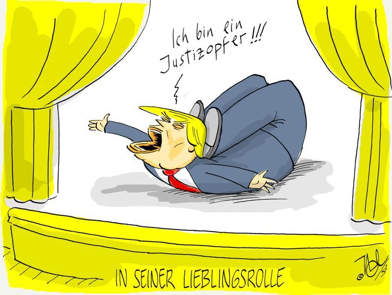 trump opfer der justiz lieblingsrolle