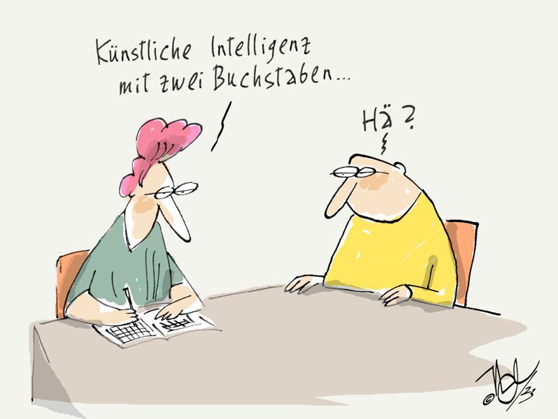 künstliche intelligenz hä mann frau