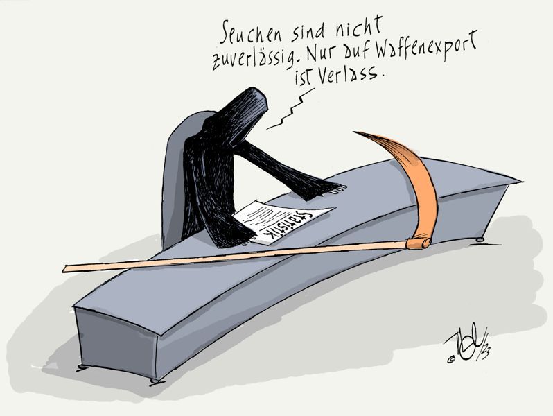 seuchen waffenexport tod verlass