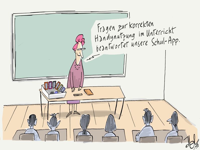 handynutzung schule fragen antworten app