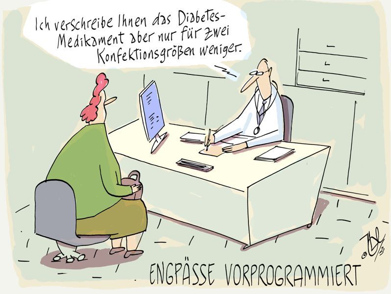 beim arzt frau diabetiker medikament abnehmen