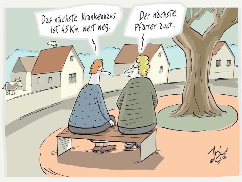 landarzt krankenhaussterben pfarrer