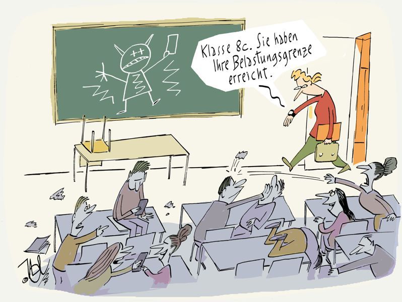 schule lehrer belastung grenze