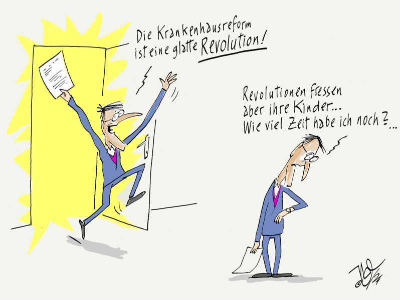 krankenhausreform karl lauterbach revolution frisst ihre kinder