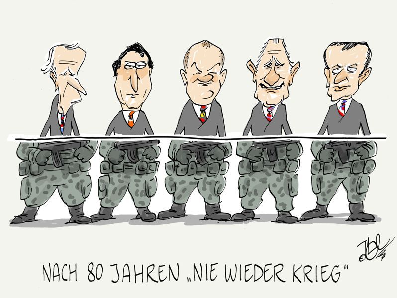 D day 80 jahre nie wieder krieg biden trudeau scholz charles macron