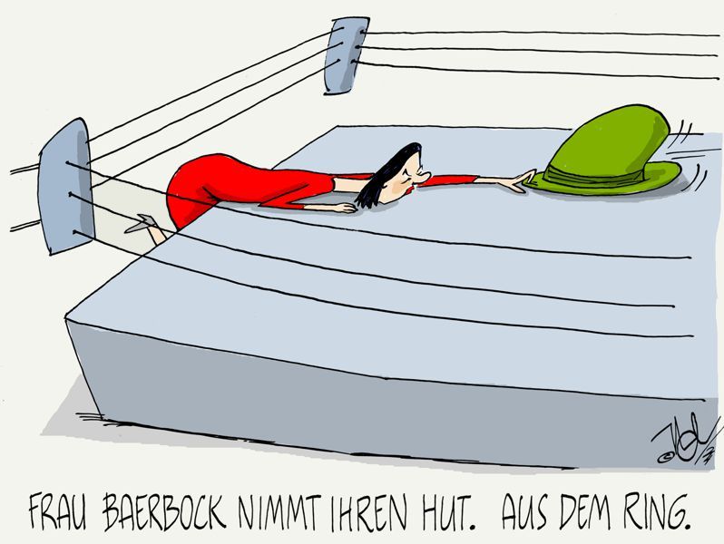 grüne kanzlerkandidatur frau baerbock nimmt ihren hut aus dem ring