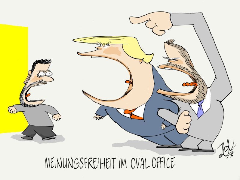 selenskyj trump vance oval office meinungsfreiheit