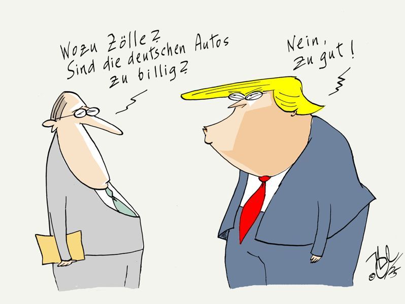 trump zölle deutsche autos