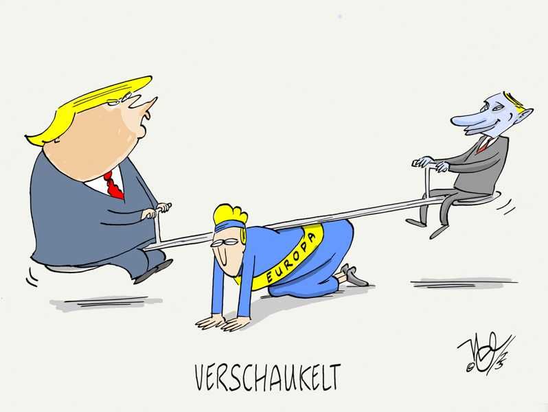 trump nato putin europa verschaukelt