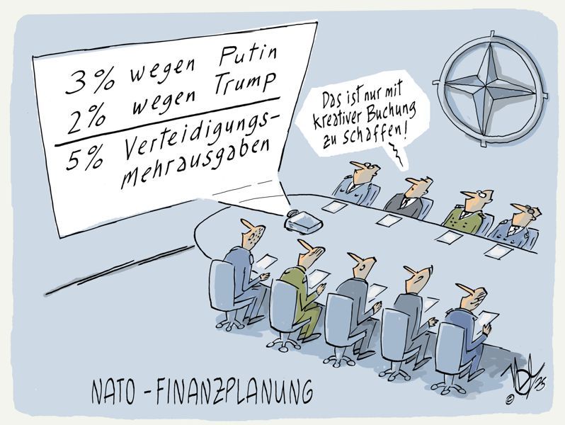 nato finanzplanung militär verteidigung ausgaben kreative buchung