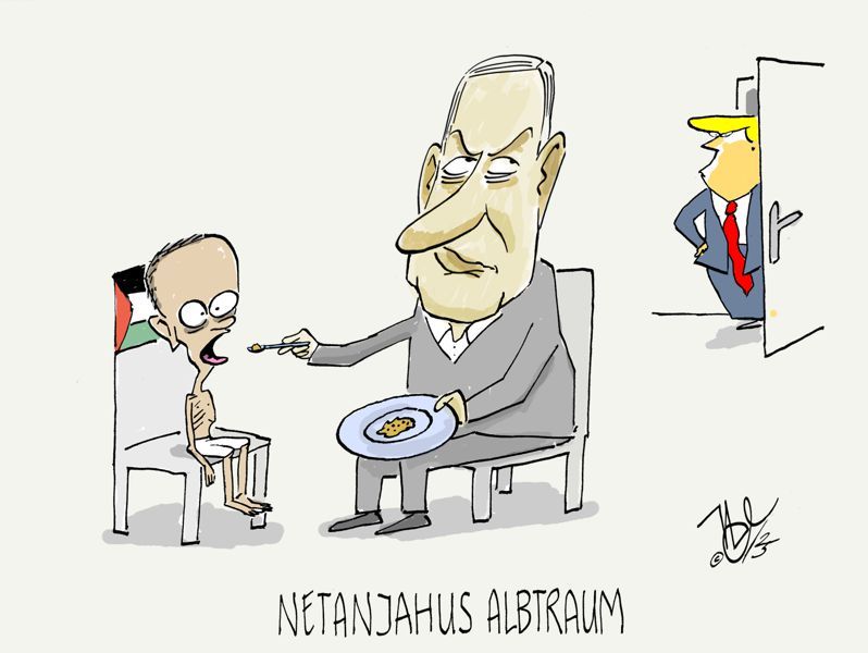 gaza krieg hungersnot netanjahu albtraum trump