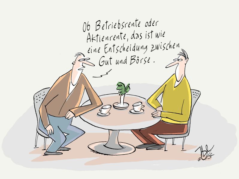 betriebsrente aktienrente gut und börse