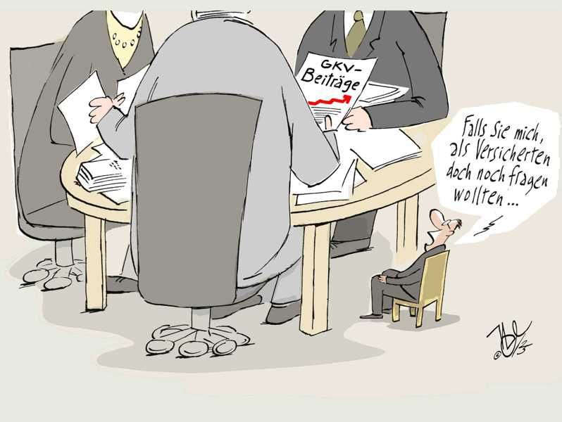 gesundheit gkv beiträge  versicherter
