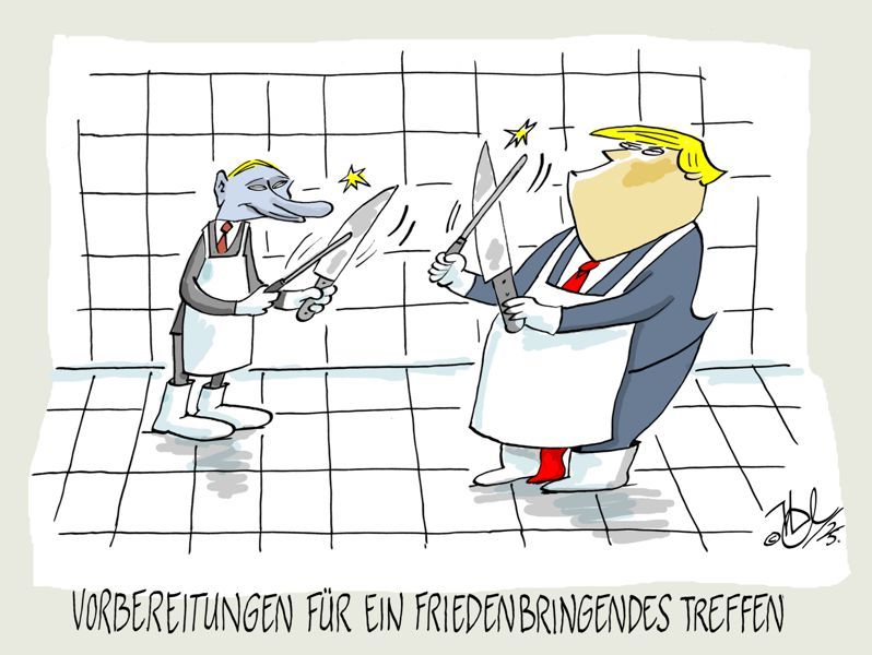 russland usa ukraine krieg putin trump alaska vorbereitung friedenbringendes treffen