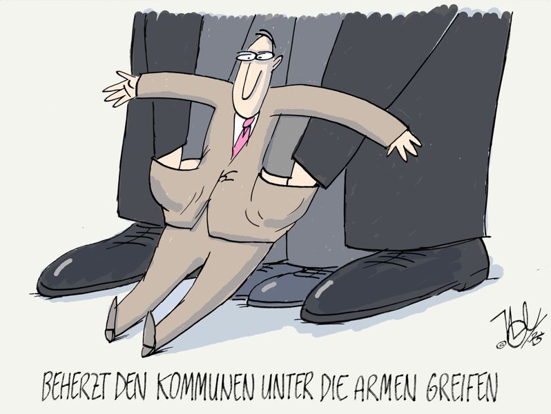 bund landsteuerausfälle kommunen unter die armen greifen