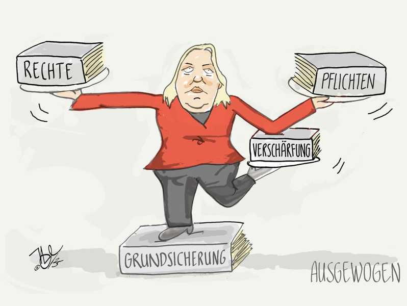 koalition kompromiss grundsicherung bärbel bas