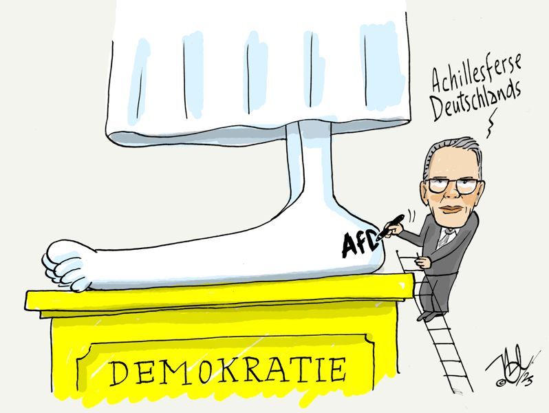 thüringen innenminister maier demokratie afd achillesferse deutschlands