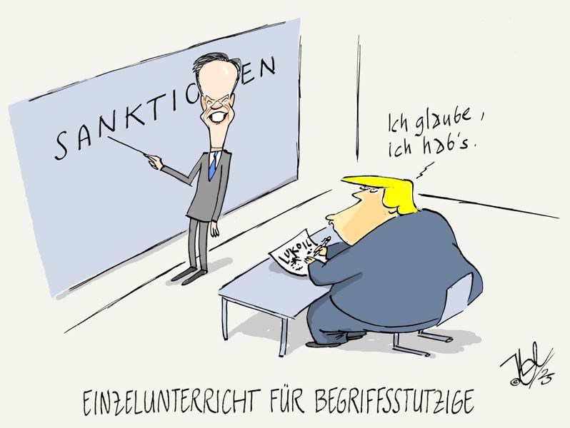 ukraine krieg sanktionen rutte trump einzelunterricht begriffsstutzige