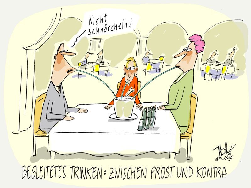 begleitetes trinken mutter vater kind