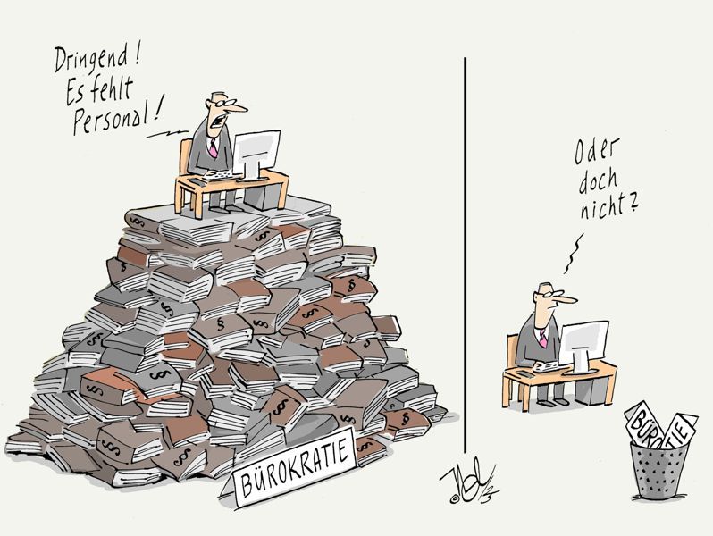 bürokratie bürokratieabbau fachkräfte mangel