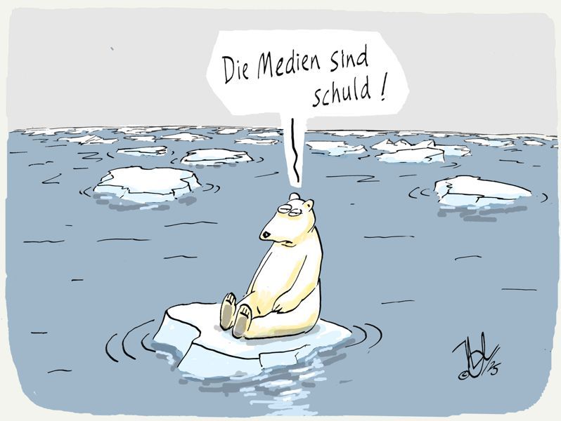 klima eisschmelze medien schuld pressefreiheit