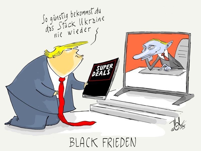 ukraine krieg frieden super deal black friday trump putin