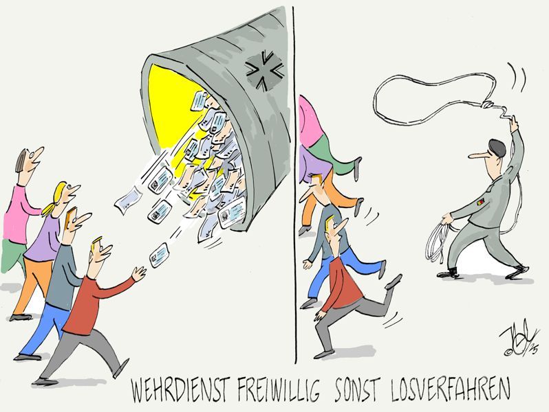 wehrdienst freiwillig sonst losverfahren
