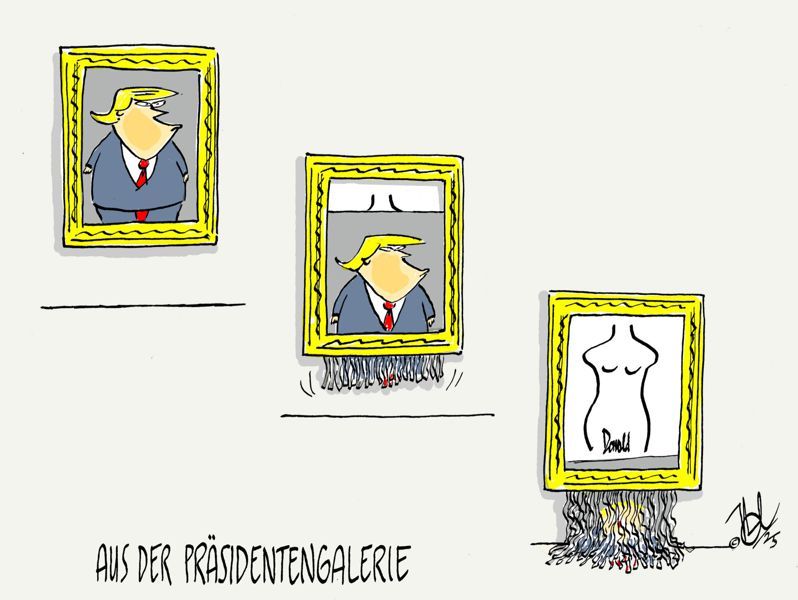trump präsidentengalerie