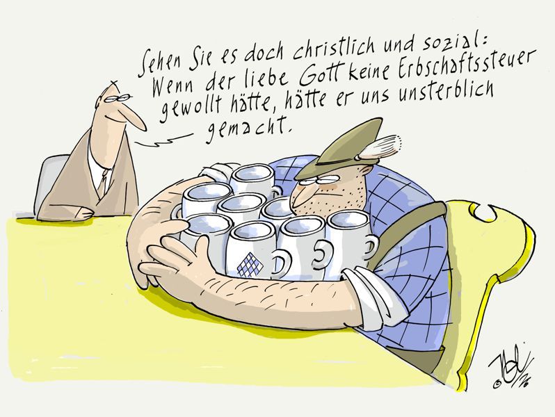 christlich sozial erbschaftssteuer csu