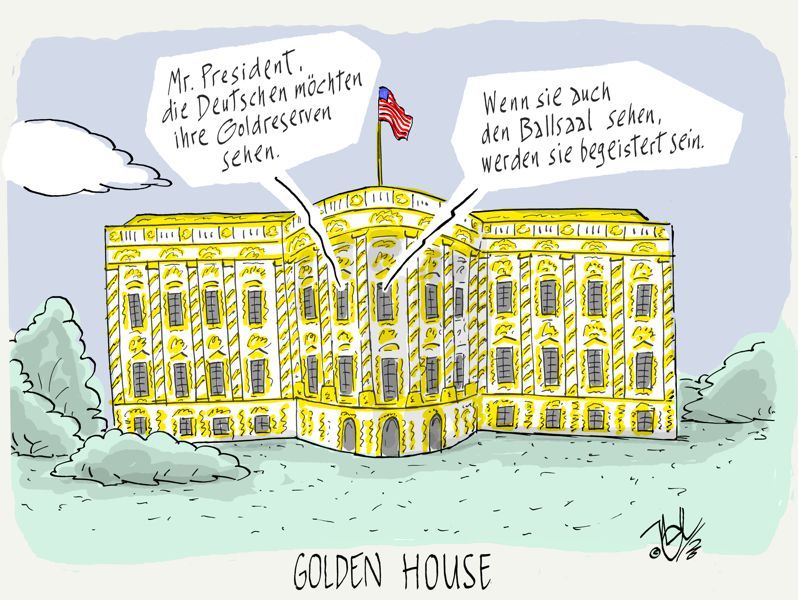 deutsche goldreserven usa golden house ballsaal