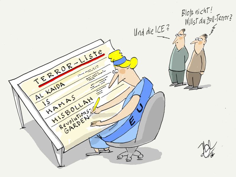 eu terrorliste revolutionsgarde ice zoll terror