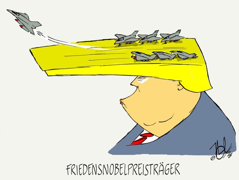 trump krieg frieden nobelpreisträger