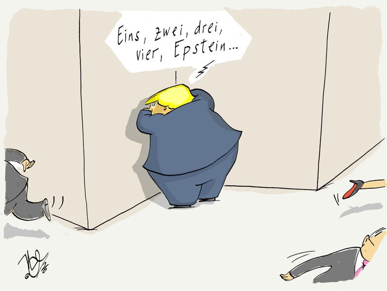 trump verstecken epstein