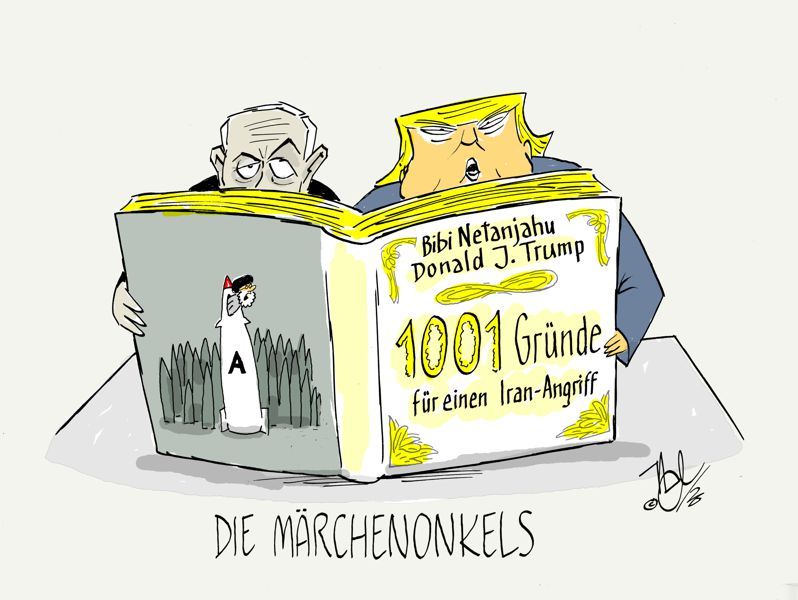 netanjahu trump 1001 gründe iran anzugreifein märchenonkels