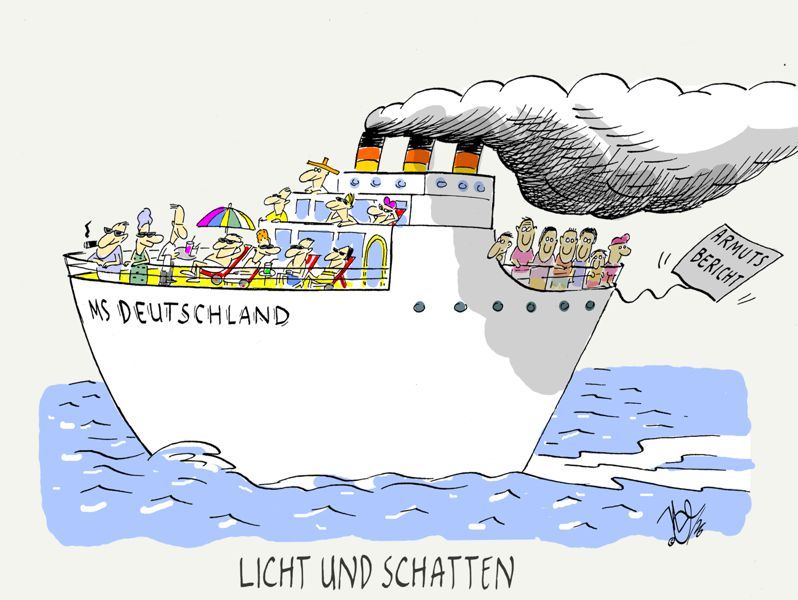 armut bericht ms deutschland schattenseite licht und schatten