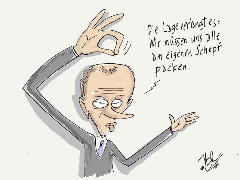 merz am schopf packen