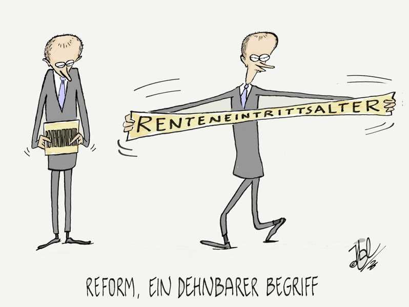 renterentenreform merz renteneintrittsalter ein dehnbarer begriff