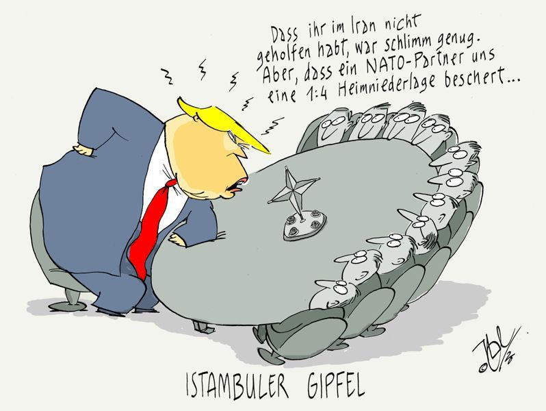 istambuler nato gipfel trump wm fußball belgien heimniederlage