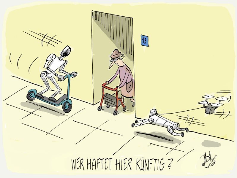 roboter e scooter roller drohnen neue haftung