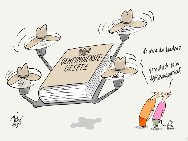 geheimdienste gesetz verfassungsgericht landen