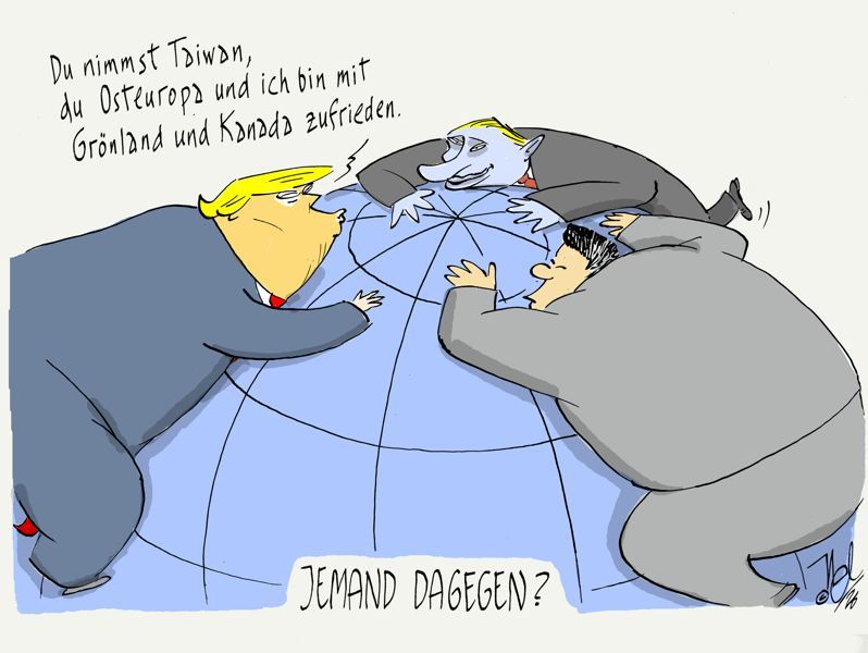 trump putin xi welt aufteilen neue ordnung